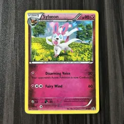 Pokemon Sylveon Holo Promo XY04 XY Stage 1 90 HP Fairy Card - Image 1