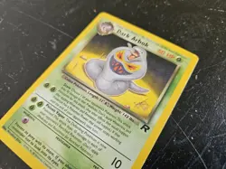 2000 DARK ARBOK W Stamped Pokemon Card Promo - Team Rocket 19/82 WOTC Rare - Image 4