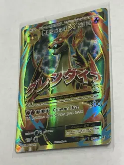 M Charizard EX 220 HP Ultra Rare Full Art Holo Pokemon Card Evolutions 13/108 - Image 3