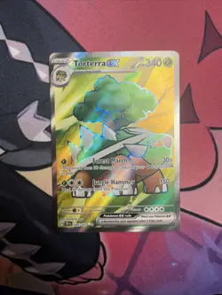 Pokemon TCG Torterra EX Holo Ultra Rare Card 185/162 Temporal Forces NM - Image 1