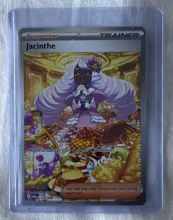 Pokemon TCG Jacinthe Trainer-Supporter Card POR 122/088 English 2023 - Image 1