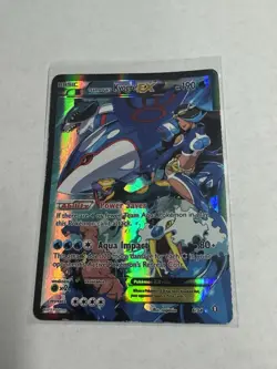 Pokemon Team Aqua's Kyogre EX 6/34 Double Crisis Ultra Rare Holo Card - Image 2