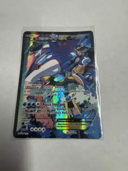 Pokemon Team Aqua's Kyogre EX 6/34 Double Crisis Ultra Rare Holo Card - Image 4