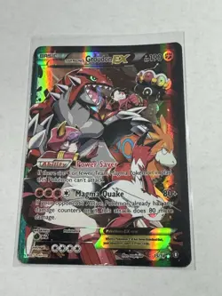 Team Magma's Groudon EX 15/34 Double Crisis Ultra Rare Holo Pokemon Card - Image 3