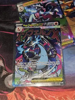 Mega Charizard X ex 023 Promo Phantasmal UPC English NM + bonus Charizard cards - Image 2