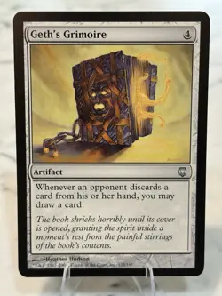 MTG Geth's Grimoire Darksteel Card 123/165 Regular Card NM Magic The Gathering - Image 1