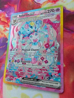 Sylveon ex 156/131 Special Illustration Rare (SIR) Prismatic Evolutions English - Image 2