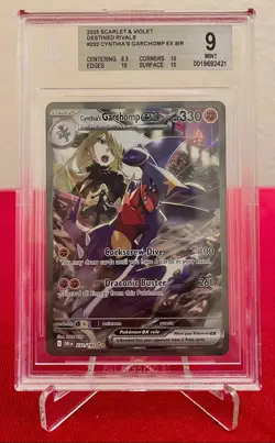 Pokemon Dri Special Illustration Rare #232 Cynthia's Garchomp EX BGS 9 232/182 - Image 1