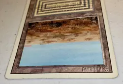 Magic The Gathering MTG Scrubland Dual Land Revised 3rd Ungraded MP Good - Image 4