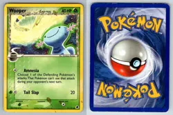 Wooper 71/101 Common Dragon Frontiers Pokemon MP - Image 3