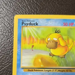Pokemon TCG Psyduck 53/62 Fossil Common Regular Basic 1999 English - Image 4