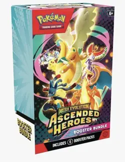Pokemon TCG Mega Evolution Ascended Heroes Booster Bundle Sealed PRESALE 4/30 - Image 1