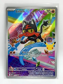 Pokemon First Partner Illustration Collection 30th - Series 1 Gen 7 Starters Set - Image 5
