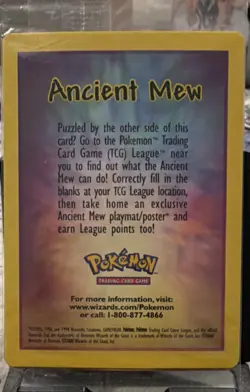 Pokemon Ancient Mew Holo Promo Vintage #1 Miscellaneous Set 2000 English - Image 1