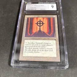 TORMOD'S CRYPT CGC GRADED 9 MINT MAGIC THE GATHERING MTG 1994 VINTAGE - Image 3