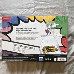 Pokemon TCG Mega Evolution Ascended Heroes Gardevoir Poster Box 2023 - Image 2