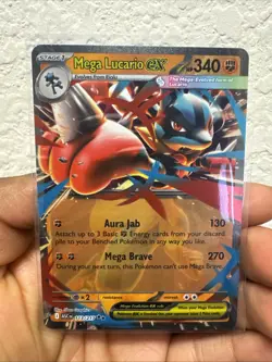 Pokemon TCG Mega Lucario EX ASC 113/217 Ascended heroes - Image 1
