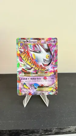 M Gengar Ex XY166 XY Black Star Promo Pokemon - Image 1