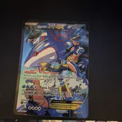 Pokemon Team Aqua's Kyogre EX 6/34 Double Crisis Full Art - Image 1