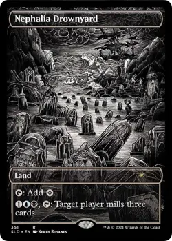 Foil MTG Nephalia Drownyard - Secret Lair Drop Series #351 NM - Image 1