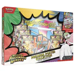 Pokemon TCG Ascended Heroes Premium Poster Collection Mega Gardevoir – Sealed - Image 1
