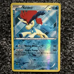 Pokemon TCG Keldeo 47/149 Boundaries Crossed Reverse Holo M/NM - Image 1