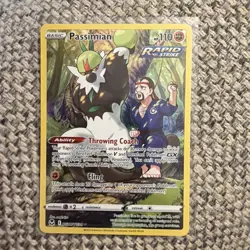 Pokemon TCG Passimian Silver Tempest TG08/TG30 Ultra Rare LP. - Image 1