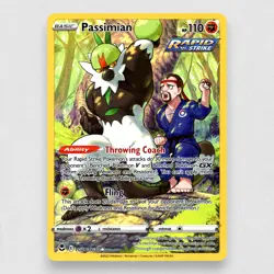 Passimian TG08/TG30 Silver Tempest Trainer Gallery Holo Ultra Rare Pokemon TCG - Image 1