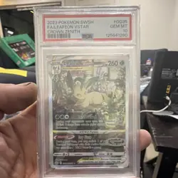 Pokemon TCG Leafeon VSTAR GG35/GG70 Crown Zenith Ultra Rare Holo PSA 10 - Image 1