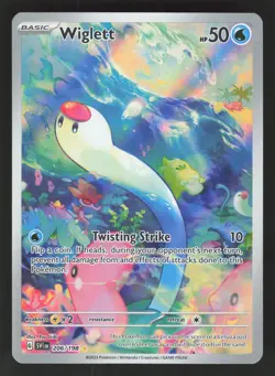 Wiglett 206/198 Pokemon TCG SV01: Scarlet & Violet Base Set NM - Image 1