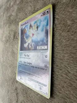 2008 Pokemon TCG Legends Awakened Meowth Reverse Holo STAMPED PROMO 106/146 MP - Image 3