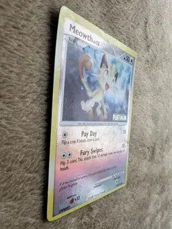2008 Pokemon TCG Legends Awakened Meowth Reverse Holo STAMPED PROMO 106/146 MP - Image 5