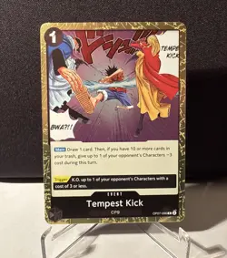 ONE PIECE Card Game TCG / Tempest Kick OP07-096 / Rare English NM - Image 1
