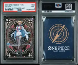 One Piece Stussy OP07-085 SP OP11 English PSA 9 SUPER RARE Divine Speed - Image 3