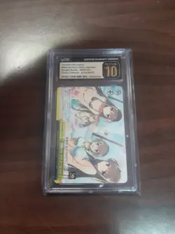 Weiss Dengeki Bunko Turbulent Recreation Gaw/WS02-035 CC Cgc 10 Pristine - Image 3