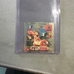Pokemon Amada Vintage Seal Sticker Charizard Japanese Rare Seal 1997 Nintendo - Image 1