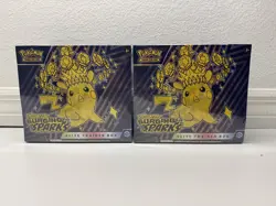 Pokemon TCG Surging Sparks Elite Trainer Box ETB 2x Sealed - LOT OF 2 - Image 1