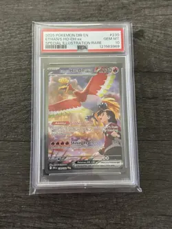 ETHAN'S HO-OH EX PSA 10 2025 POKEMON DESTINED RIVALS SPECIAL ILLUSTRATION RARE - Image 4