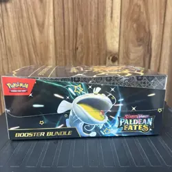 Pokemon TCG Scarlet & Violet Paldean Fates Booster Bundle Display USA SELLER - Image 2
