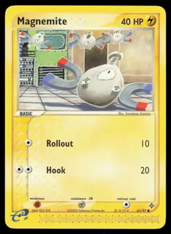 Magnemite 61/97 Common Pokemon Ex Dragon LP - Image 1