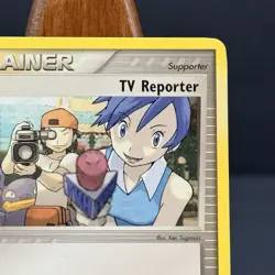 Pokemon 2003 EX Dragon Trainer TV Reporter Card #88/97 MP - Image 3
