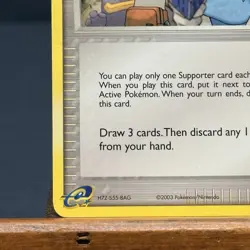 Pokemon 2003 EX Dragon Trainer TV Reporter Card #88/97 MP - Image 5