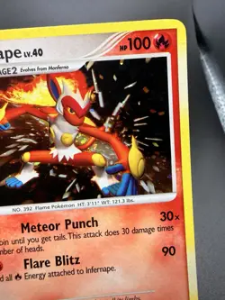 Pokemon TCG *SWIRL* Infernape 5/130 Diamond and Pearl Holo (English) - NM(-) - Image 2