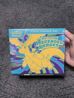 Pokemon TCG Elite Trainer Box Mega Evolution Ascended Heroes - Image 1