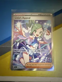 Lisias Appeal 234/191 Full Art Ultra Rare Surging Sparks Pokemon NM - Image 1