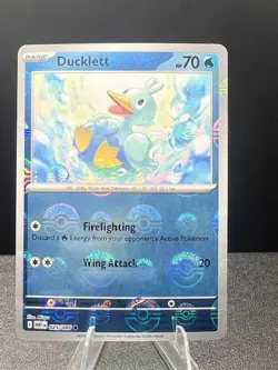 Ducklett - Pokeball - Pokemon TCG - White Flare NM/M+ - Image 1