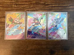 Pokemon First Partner Illustration Collection Promos #43-45 - Image 1