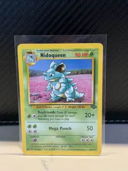 Pokemon Jungle Nidoqueen Rare Non-Holo #023/064 (Excellent - see below) - Image 1