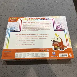 Pokemon TCG Scarlet & Violet Fuecoco Paldea Collection Box New - Image 4