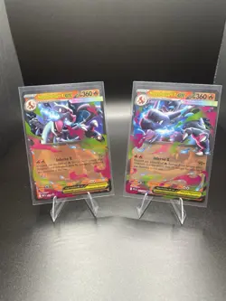 Pokemon Mega Charizard X EX and Charizard Tin Promo X EX - Image 1